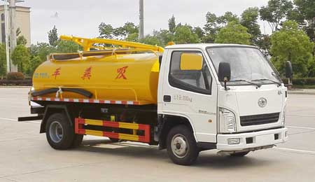 楚飞牌CLQ5040GXE5CA型吸粪车