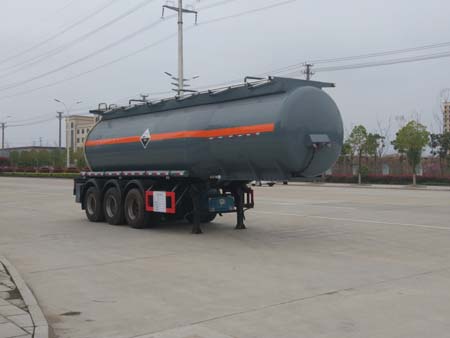 楚飞牌CLQ9400GFWD型腐蚀性物品罐式运输半挂车