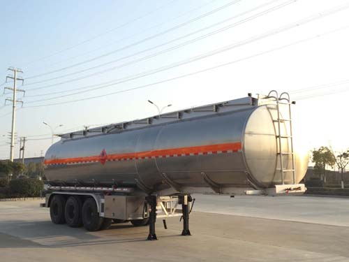 楚飞牌CLQ9401GYYBA型铝合金运油半挂车