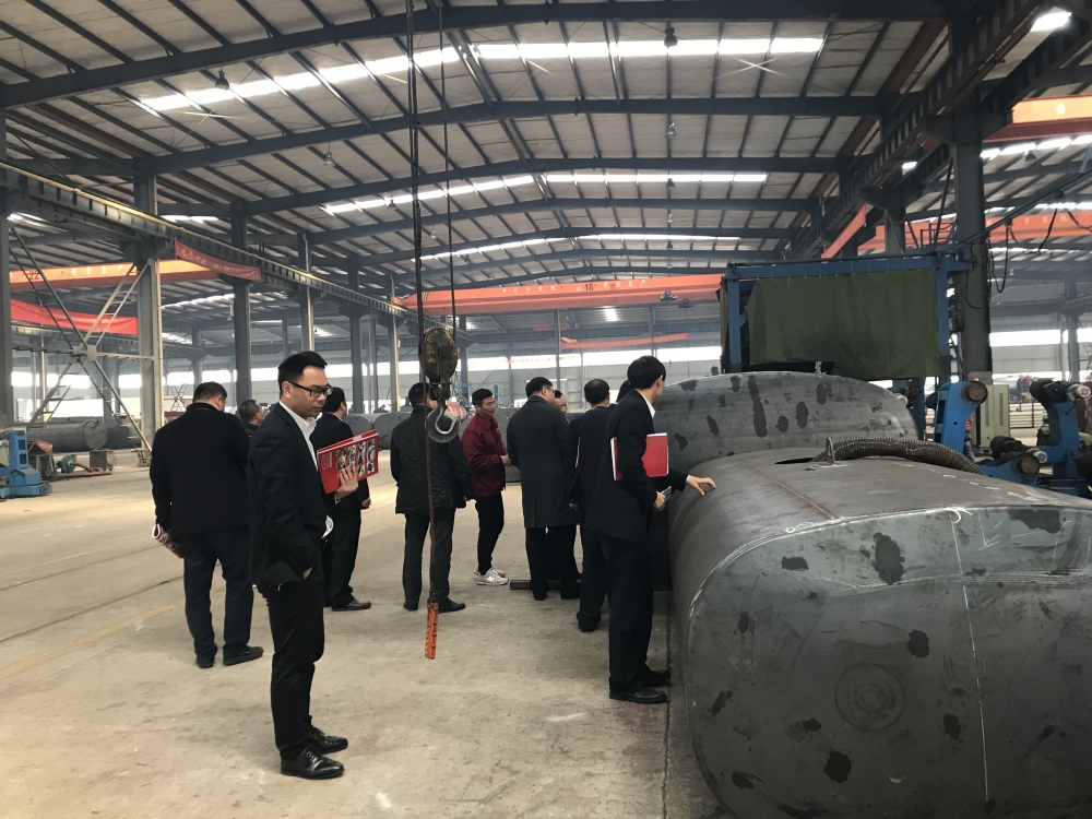 三一重工公司领导来我公司考察